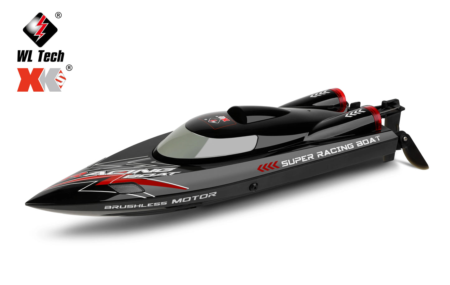 Racing Speedboat with 2 Batteries