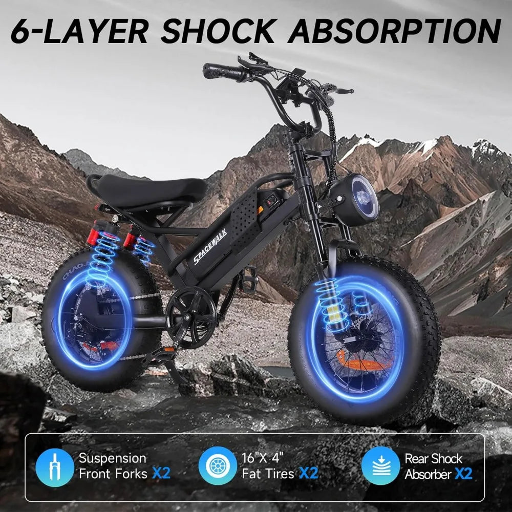 16"/20" Fat Tire Ebike
