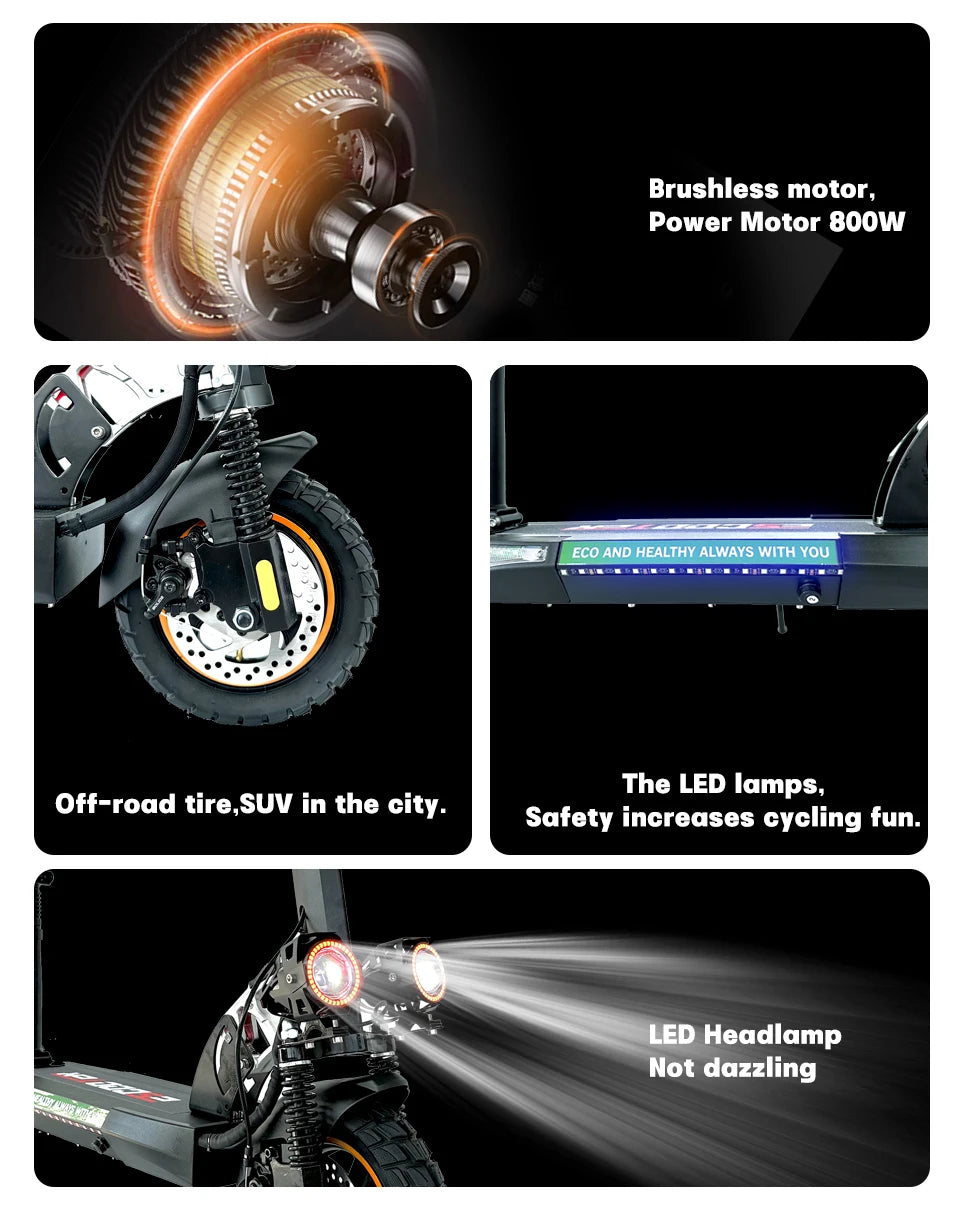 800W 45KM/H Scooter