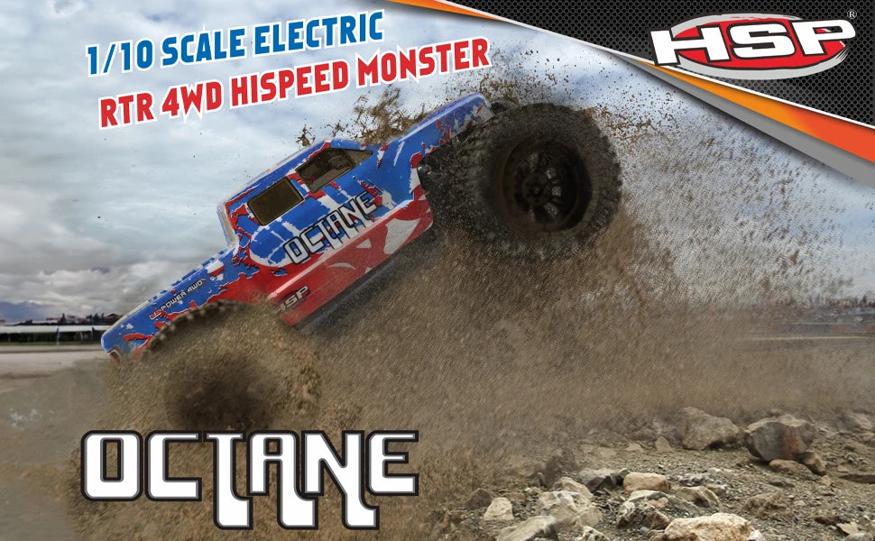 4WD Monster Truck with Electric Power