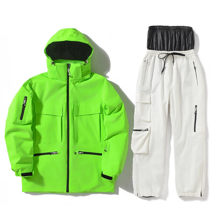 Men’s Ski Jacket Set – Waterproof & Windproof