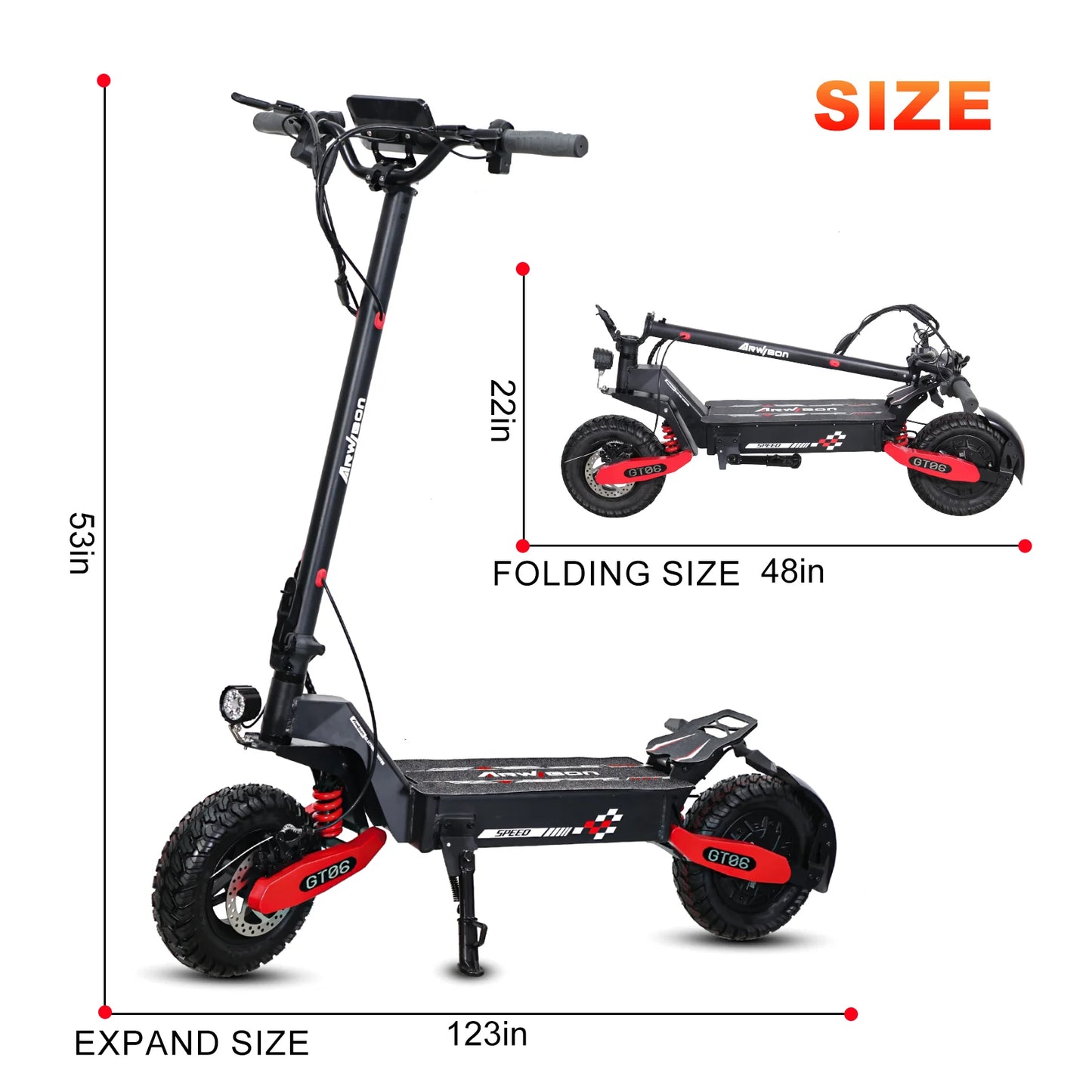 1200W 30MPH Scooter