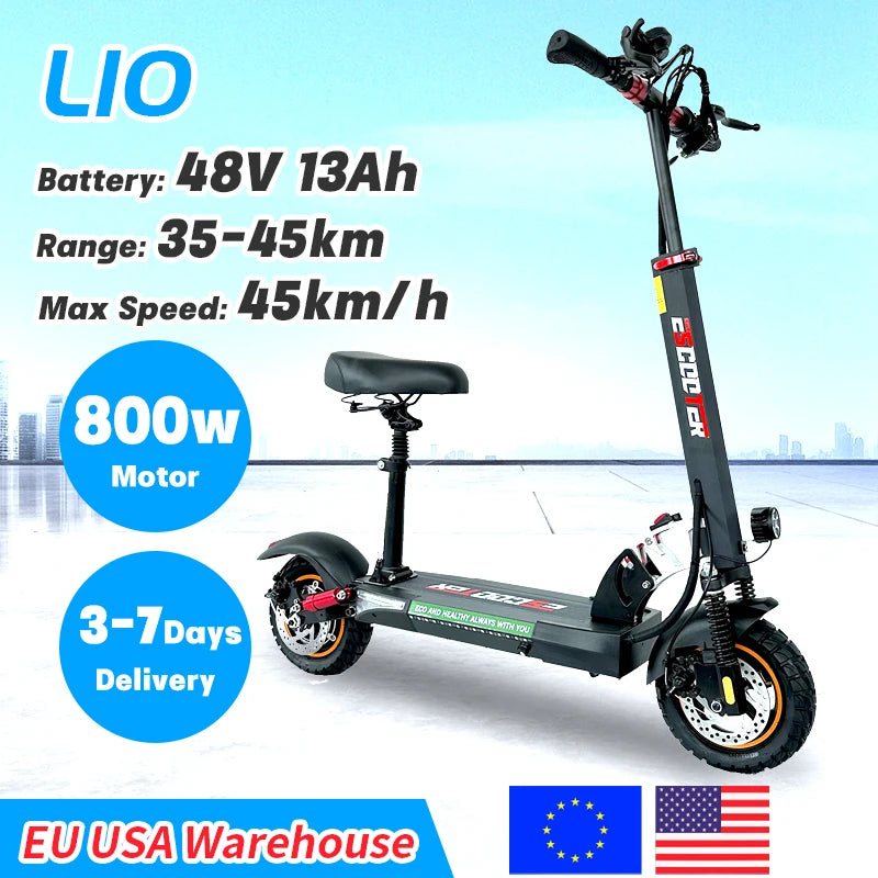 800W 45KM/H Scooter