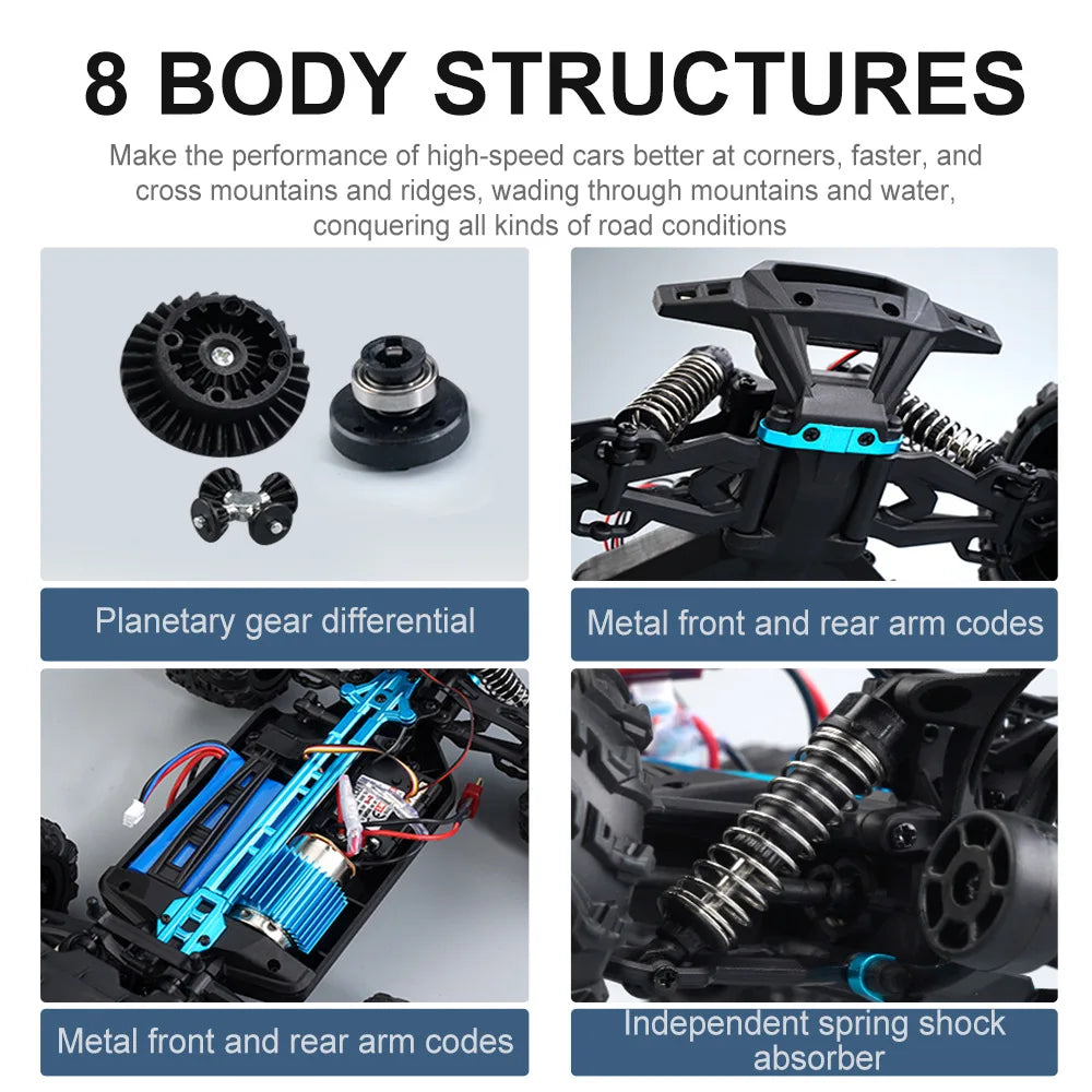 4WD 50km/h Off-road Rc Car