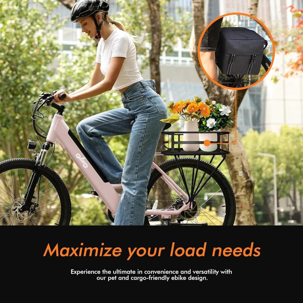2.1" Tire, 22MPH, 7-Speed Commuter Ebike