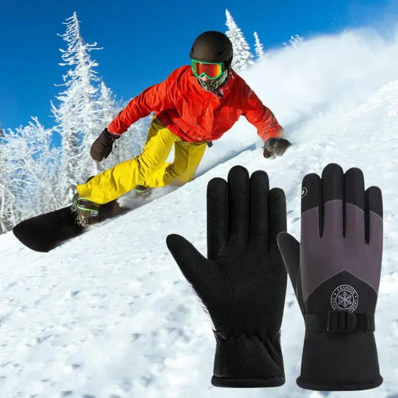 Unisex Ski Gloves – Windproof & Touchscreen
