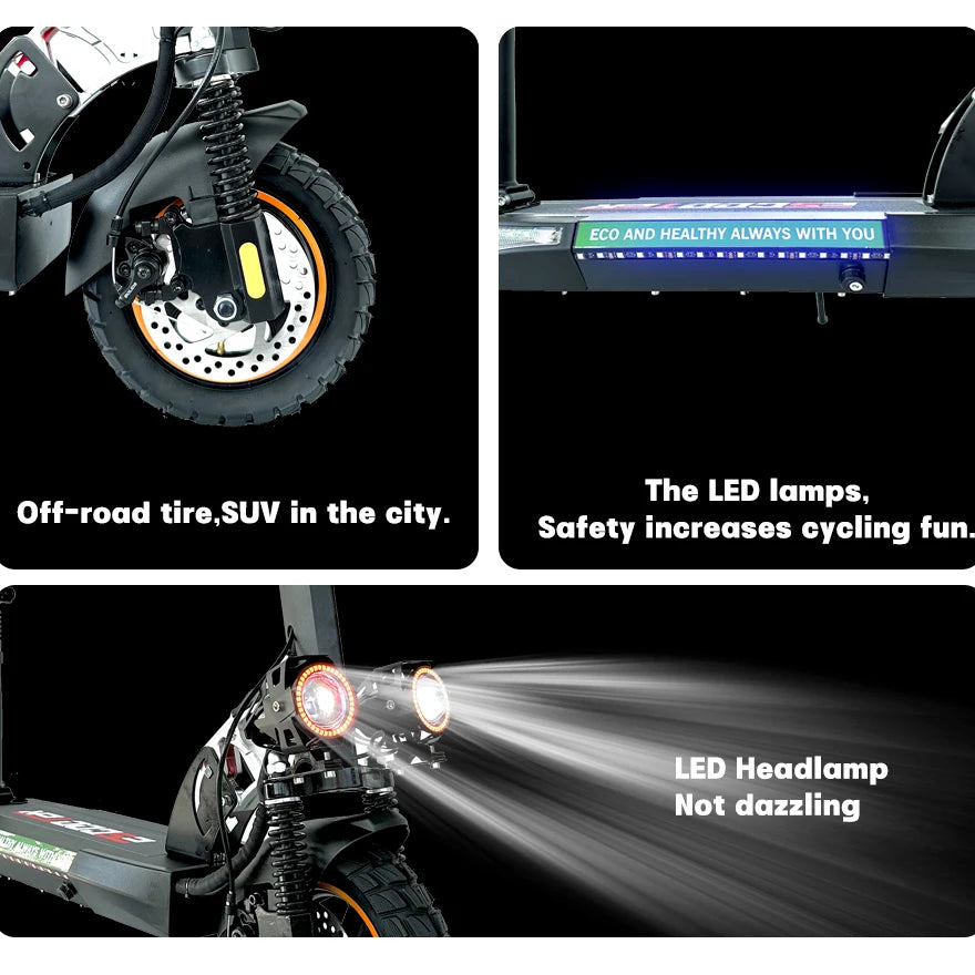 800W 45KM/H Scooter