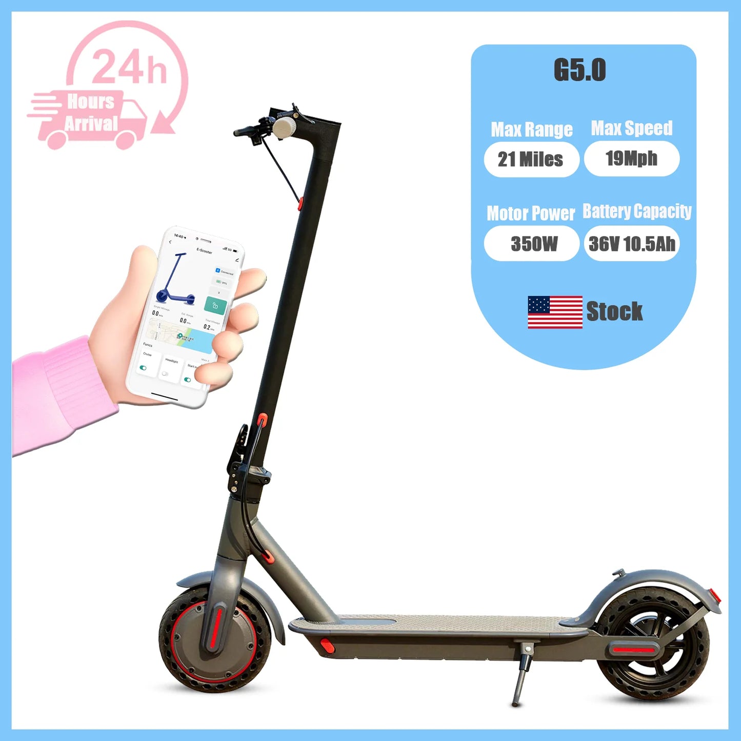 G5.0 36V 10.5AH Scooter
