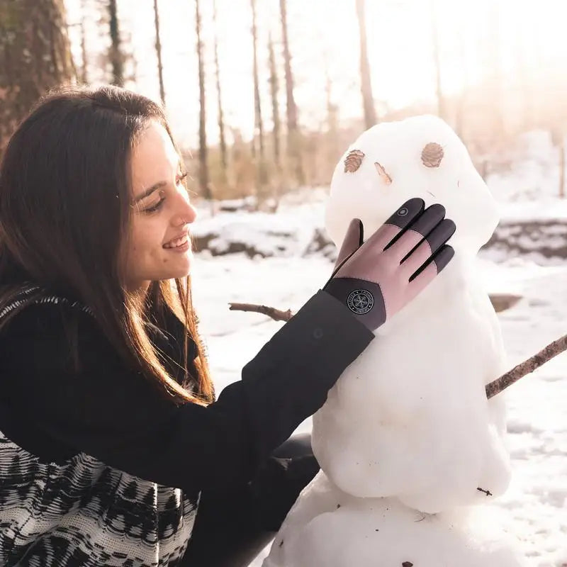 Unisex Ski Gloves – Windproof & Touchscreen