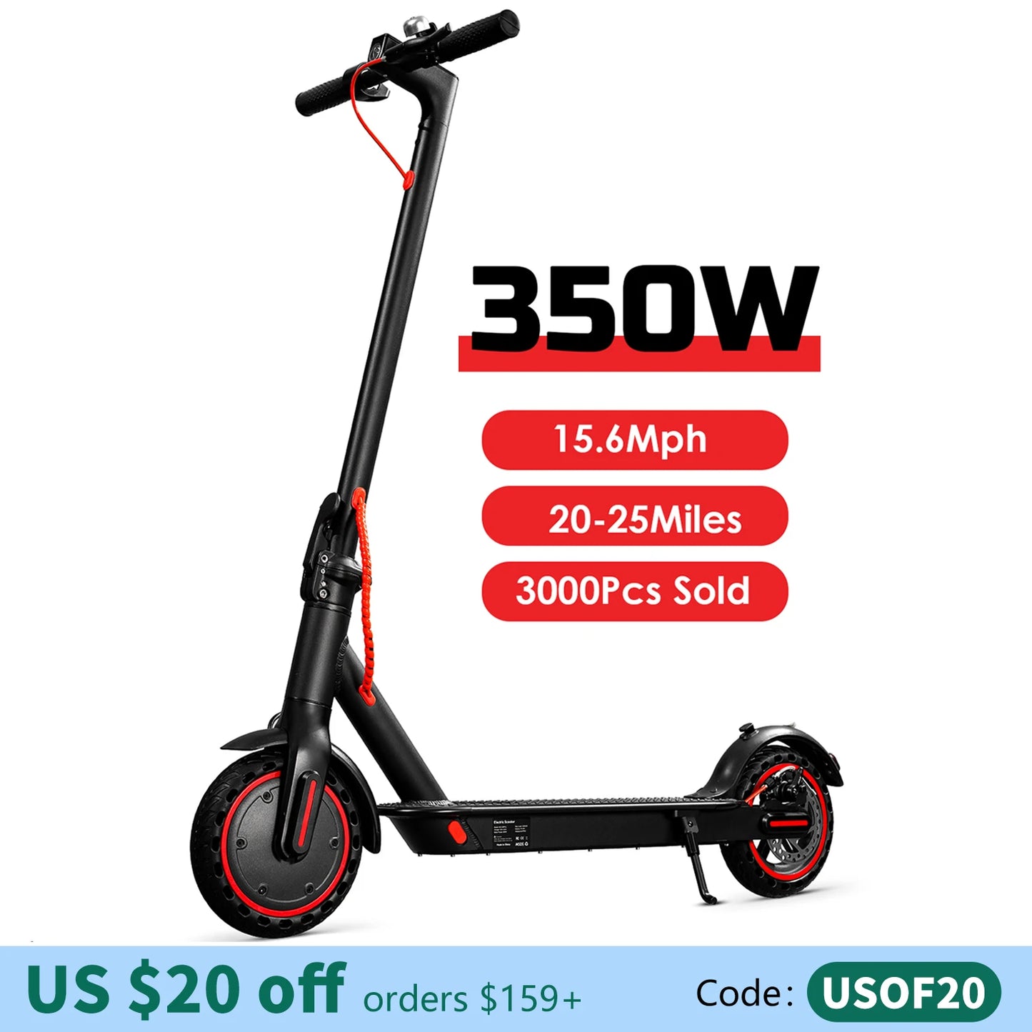 HEZZO 350W 10.4Ah Scooter