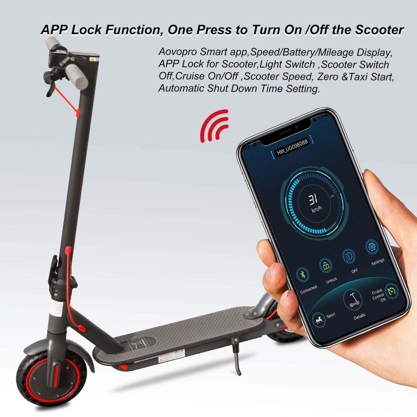 AOVOPRO ES80 350W Scooter