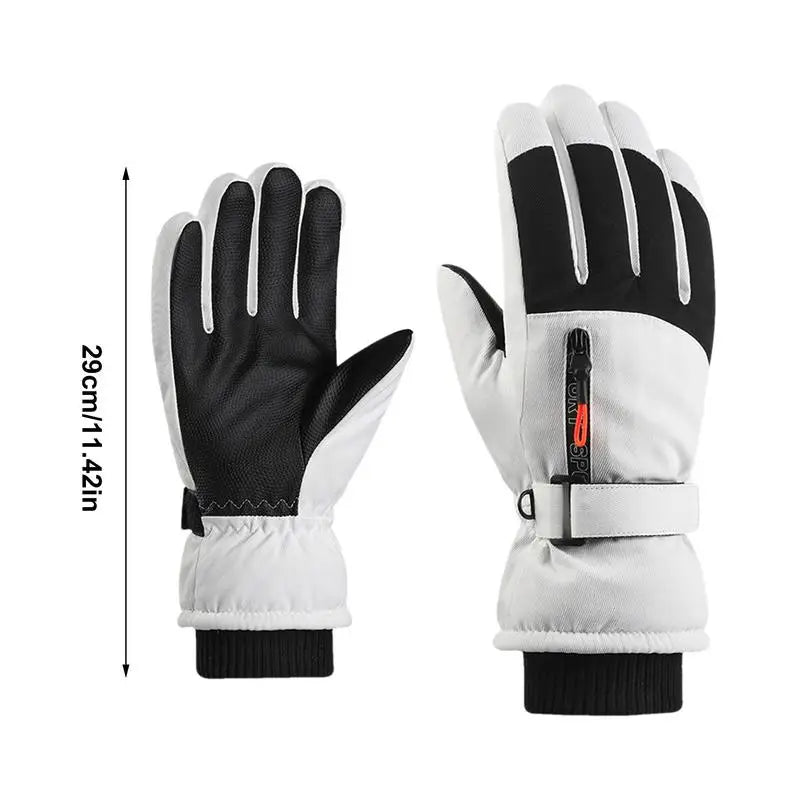 Waterproof Ski Mittens – Thickened & Touchscreen