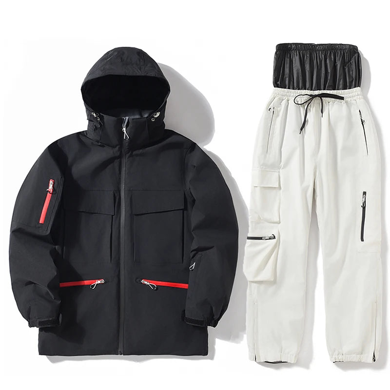 Men’s Ski Jacket Set – Waterproof & Windproof