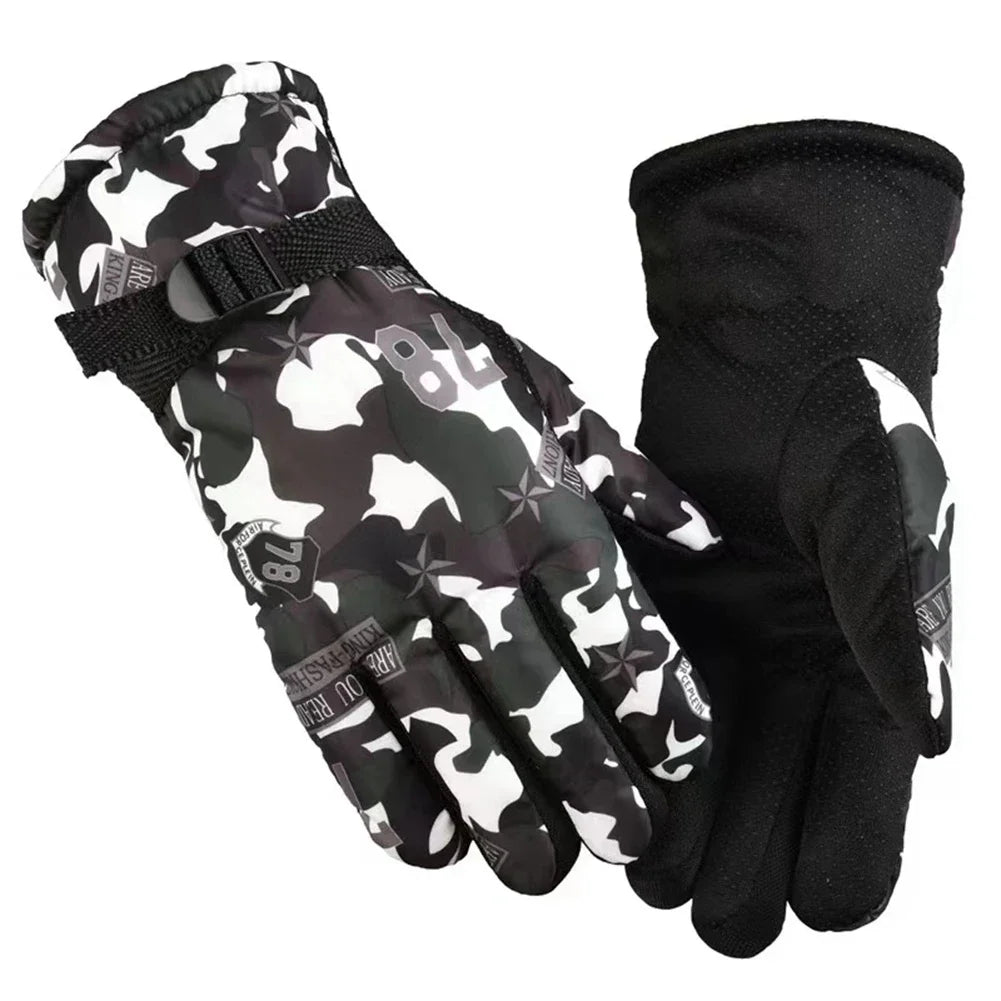 Waterproof Ski Gloves – Anti-Slip & Adjustable
