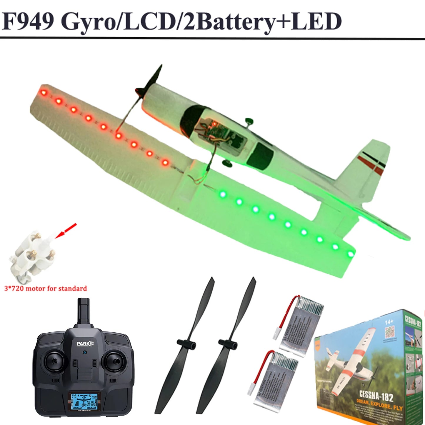 3CH Fixed Wing with Gyroscope