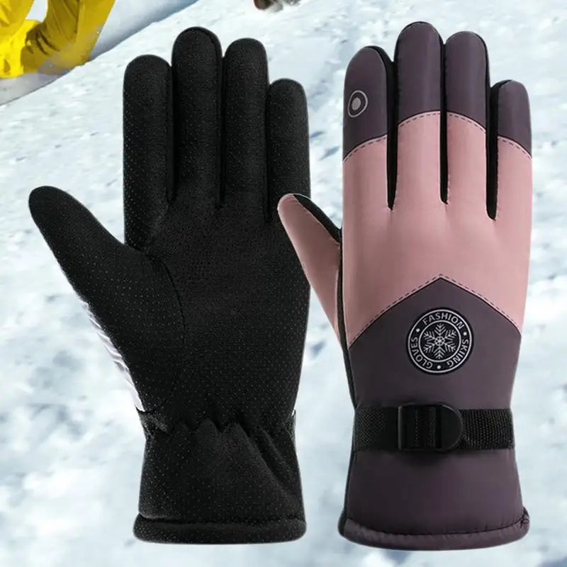 Unisex Ski Gloves – Windproof & Touchscreen