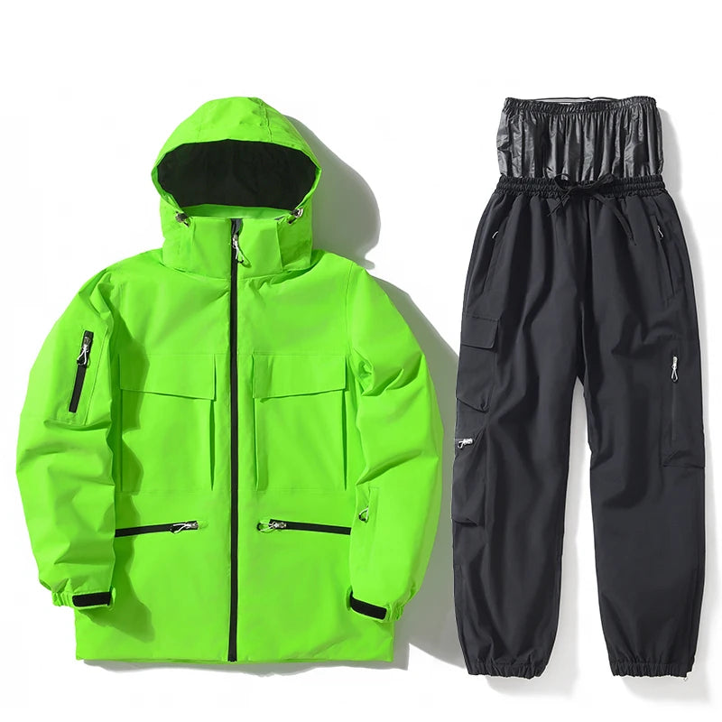 Men’s Ski Jacket Set – Waterproof & Windproof