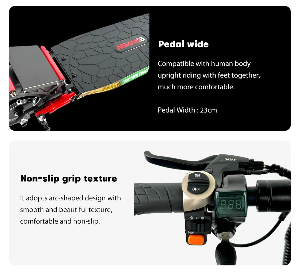 800W 2-Wheel Folding Scooter