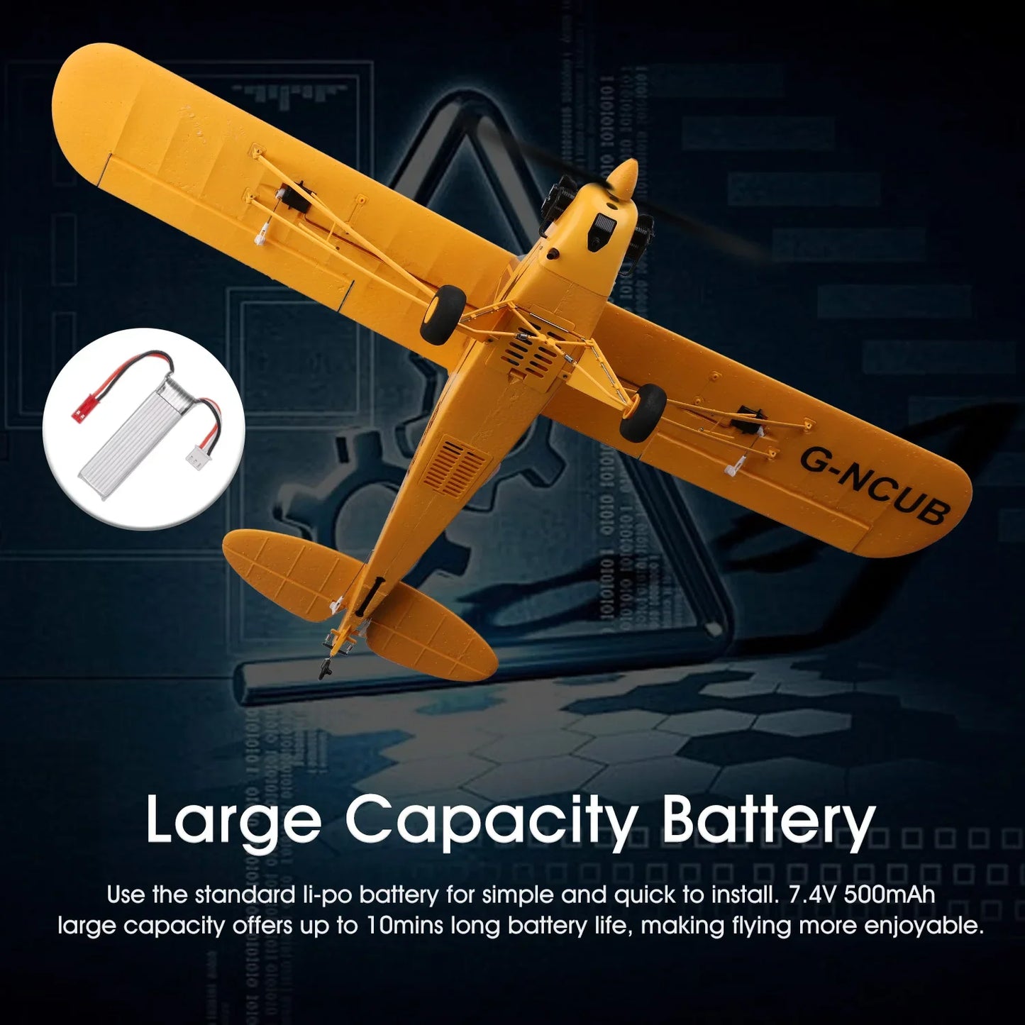 Wingspan 3D/6G Brushless Aircraft