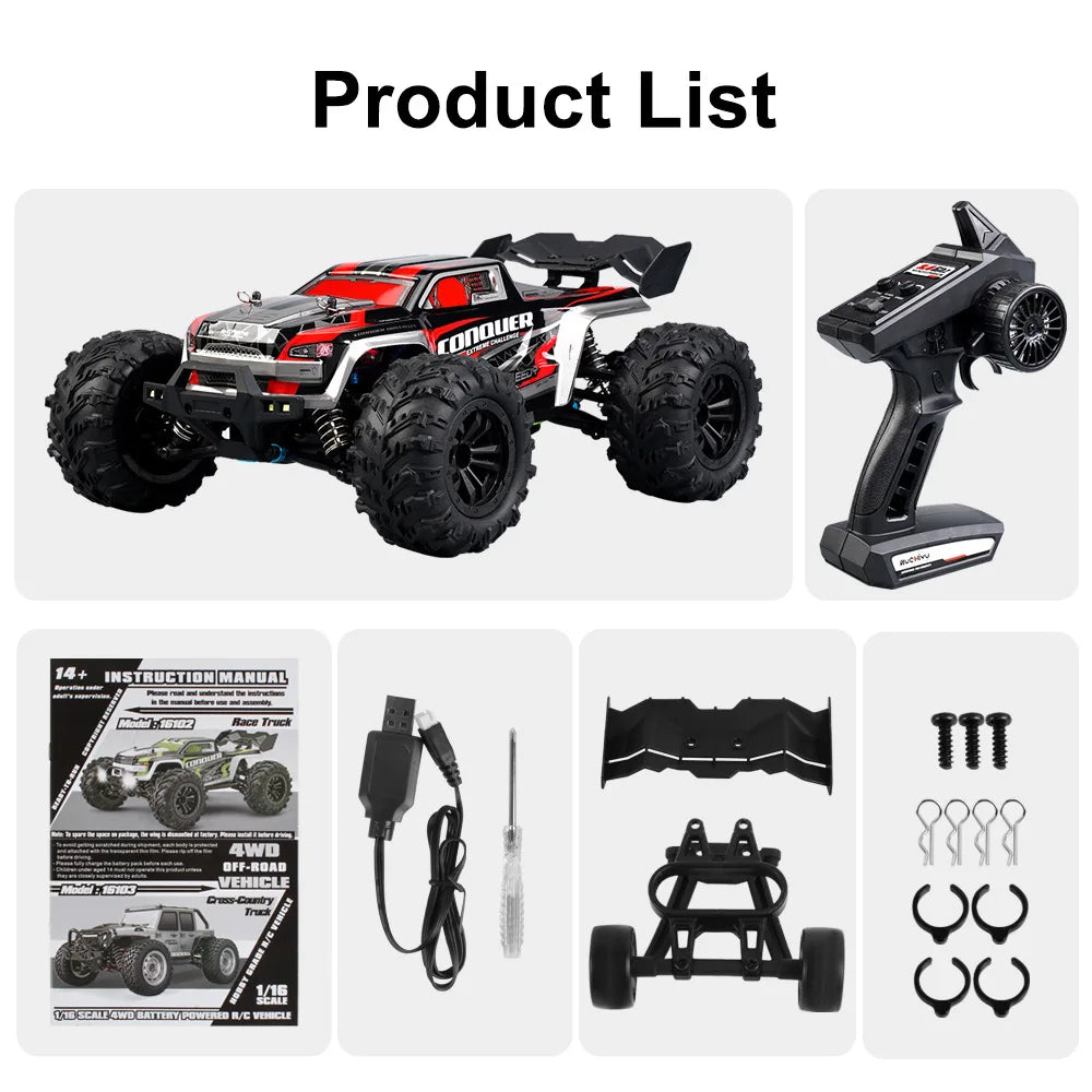 4WD 50km/h Off-road Rc Car