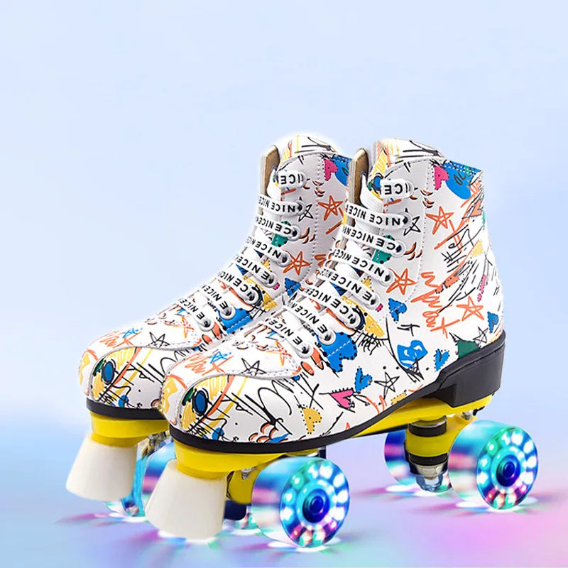 Graffiti Flash Roller Skates