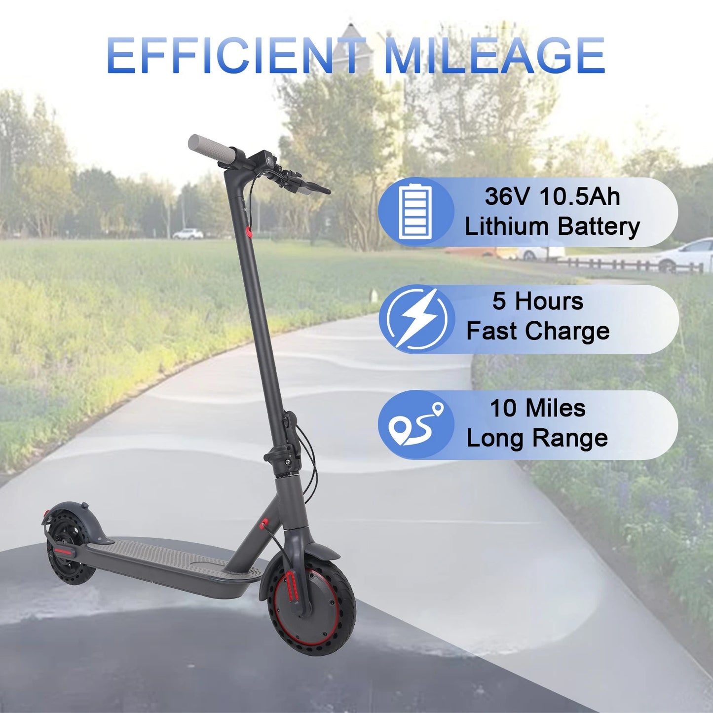 SURPOOTER 350W Foldable Scooter