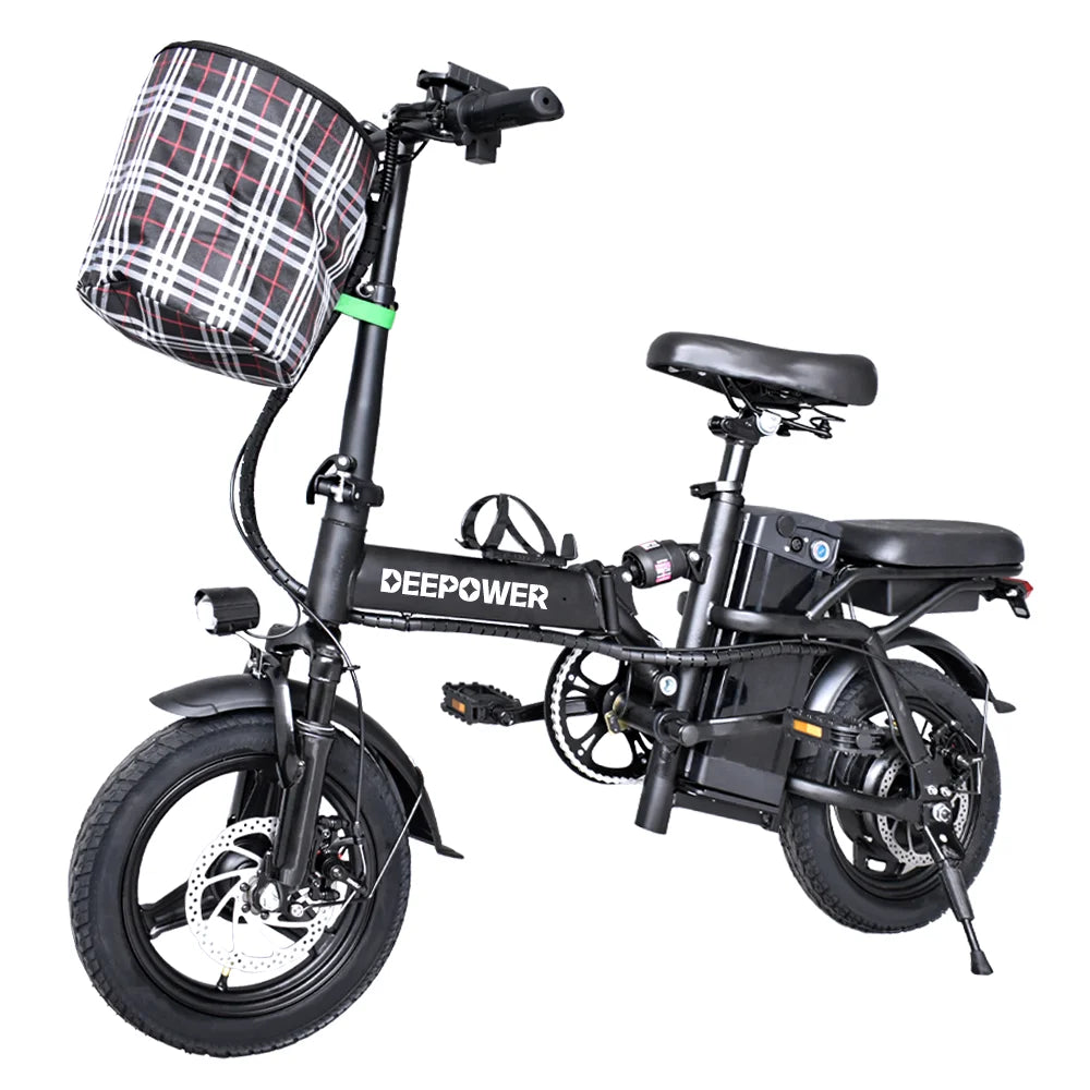 14" Folding Ebike Multi-Shock Suspension