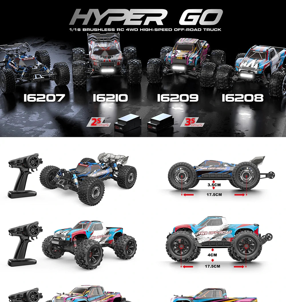 Hyper Go 1/16 RC Car