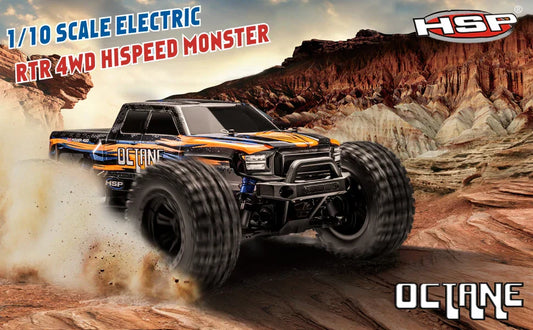 Power Meets Precision: The HSP 1/10 Off-Road Monster Truck That Dominates Every Terrain