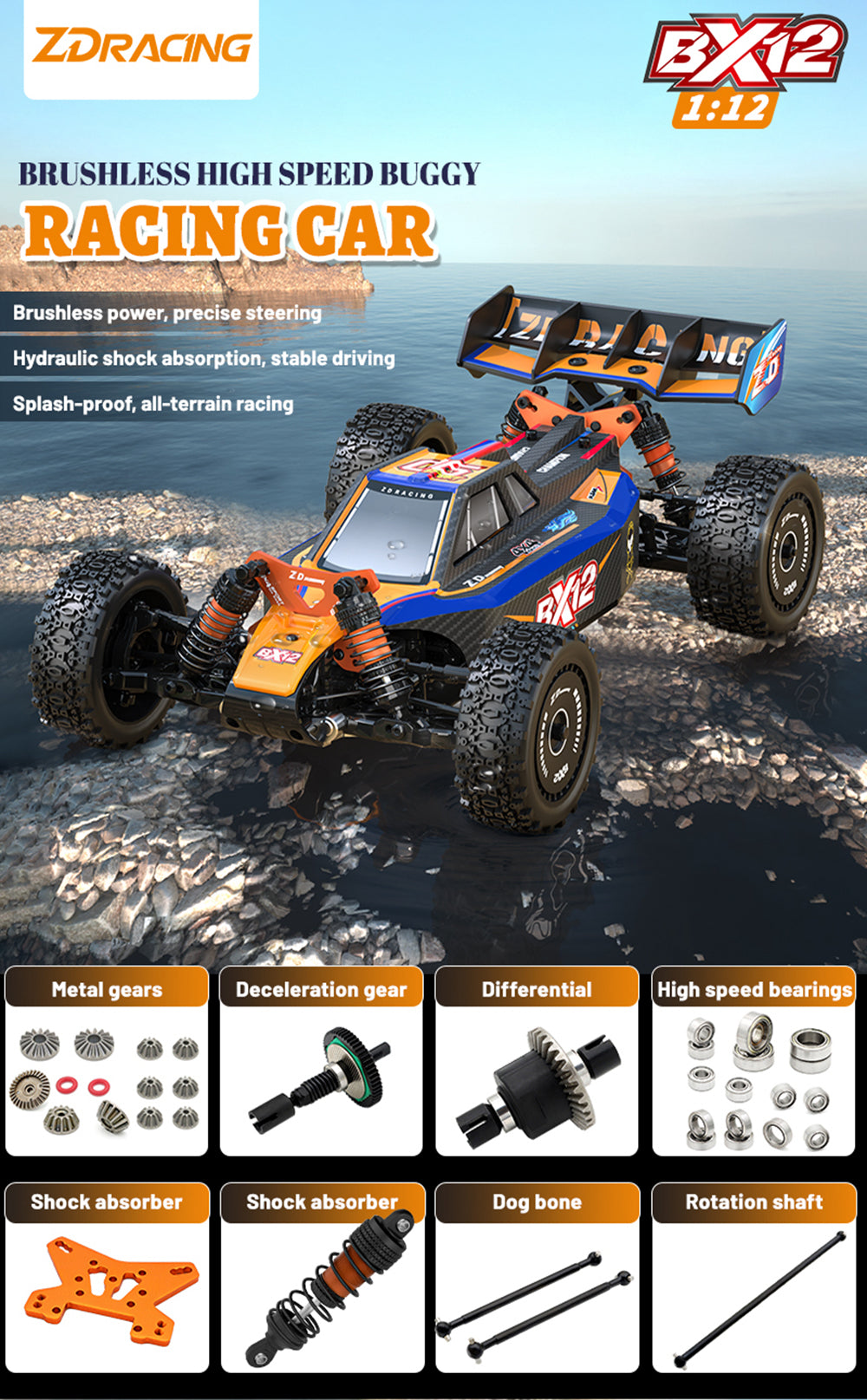Racing BX-12 1/12 RC Car