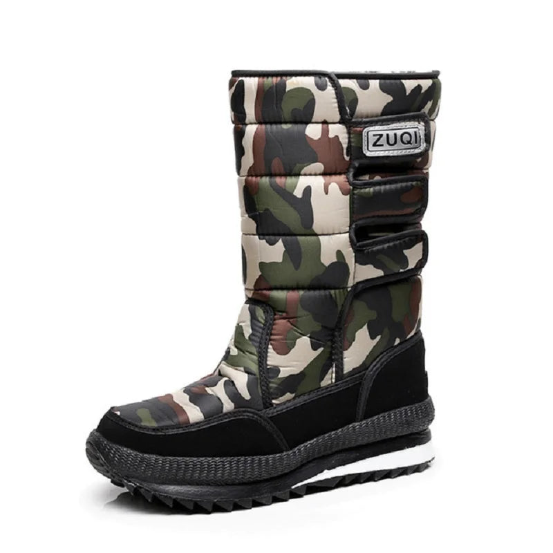 Women’s Platform Snow Boots – Waterproof & Plush