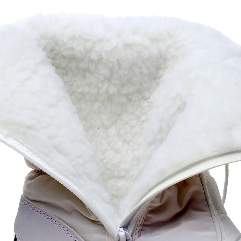 Women’s Platform Snow Boots – Waterproof & Plush