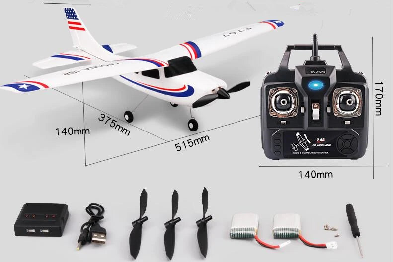 Gyroscope Fixed Wing Cessna