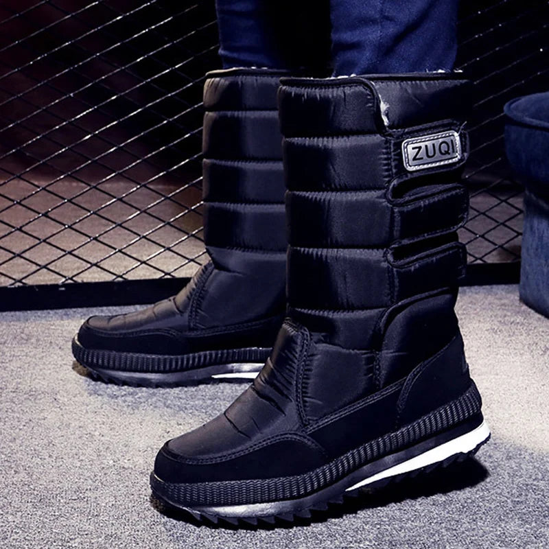 Women’s Platform Snow Boots – Waterproof & Plush
