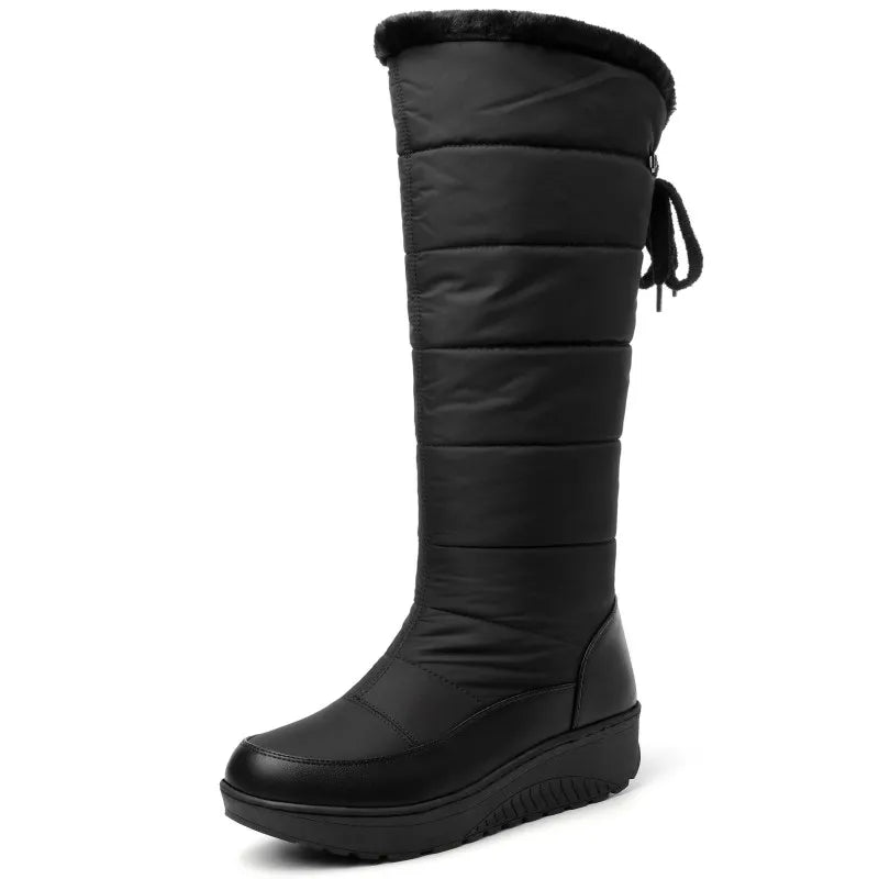Women’s Winter Wedge Boots – Waterproof & Fur Lined