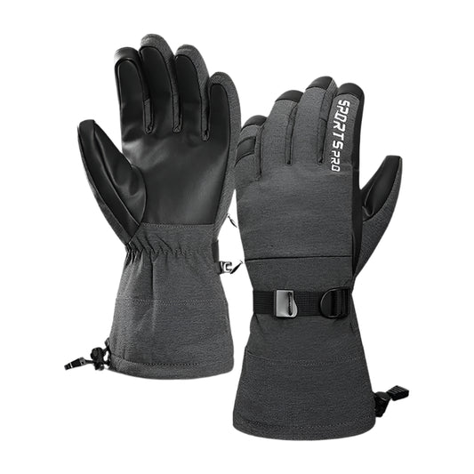 Touchscreen Fleece Ski Gloves – Waterproof & Windproof