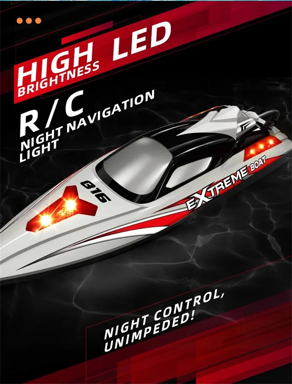 4WD Speedboat Style Racer