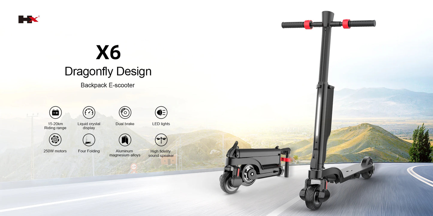 HX X6 Foldable Electric Scooter
