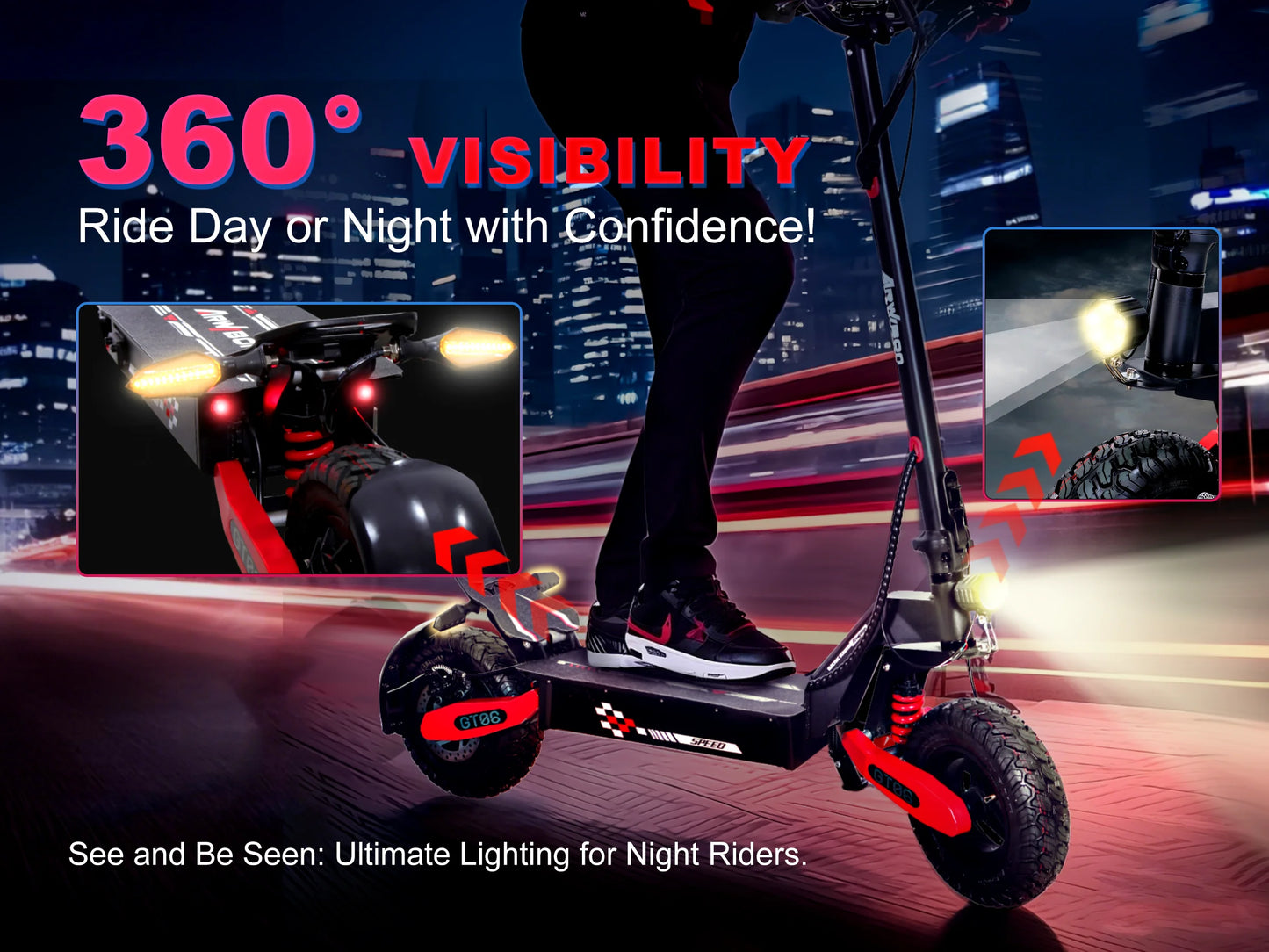 1200W 30MPH Scooter