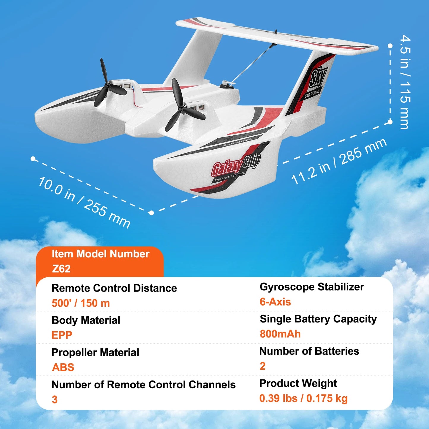 Vevor EPP RC Plane