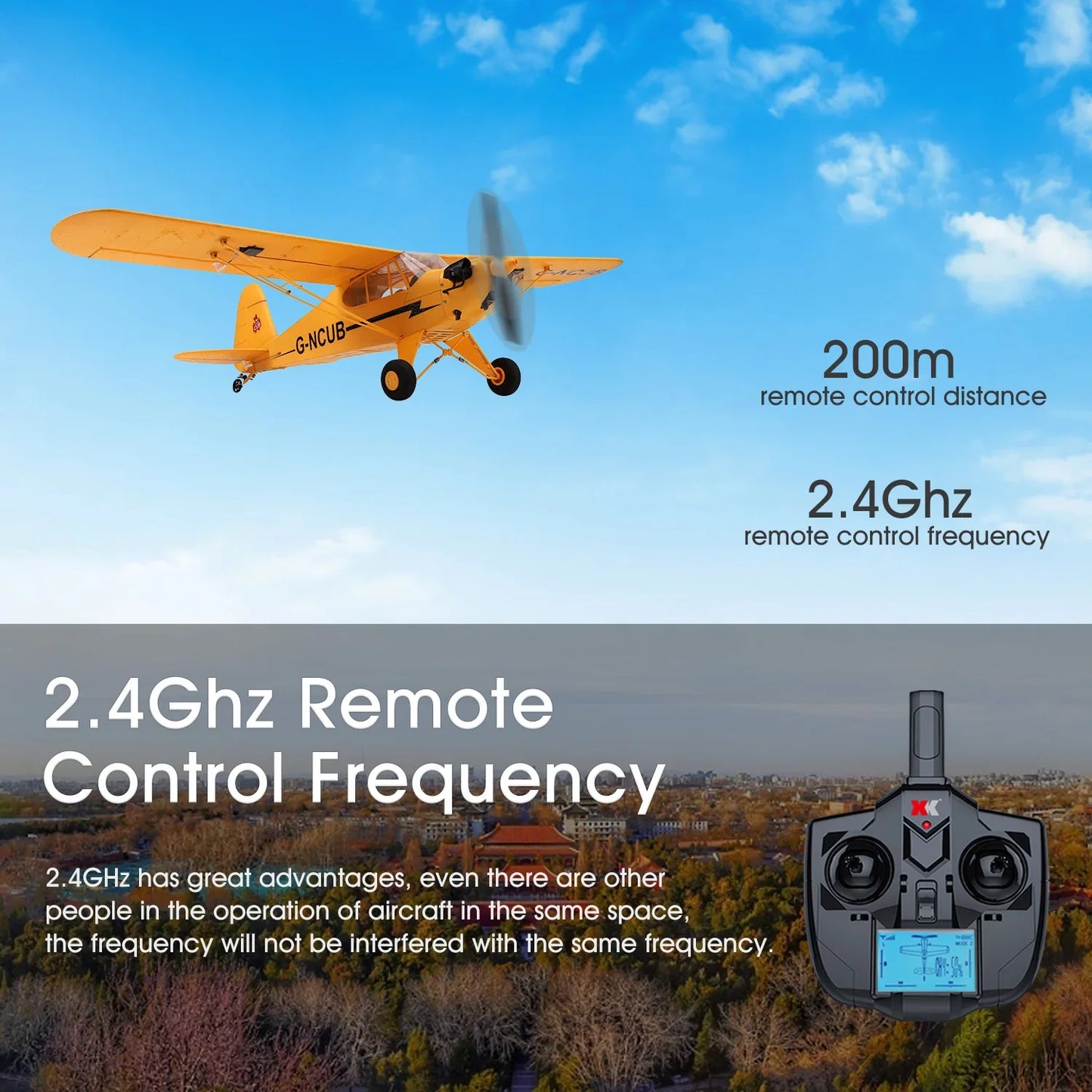 Wingspan 3D/6G Brushless Aircraft