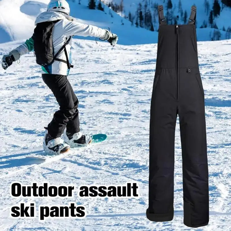 Men’s Winter Ski Bib Pants – Waterproof