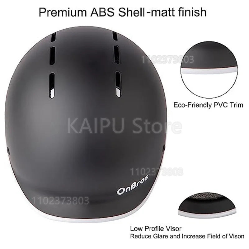 Adjustable Skateboarding Helmet