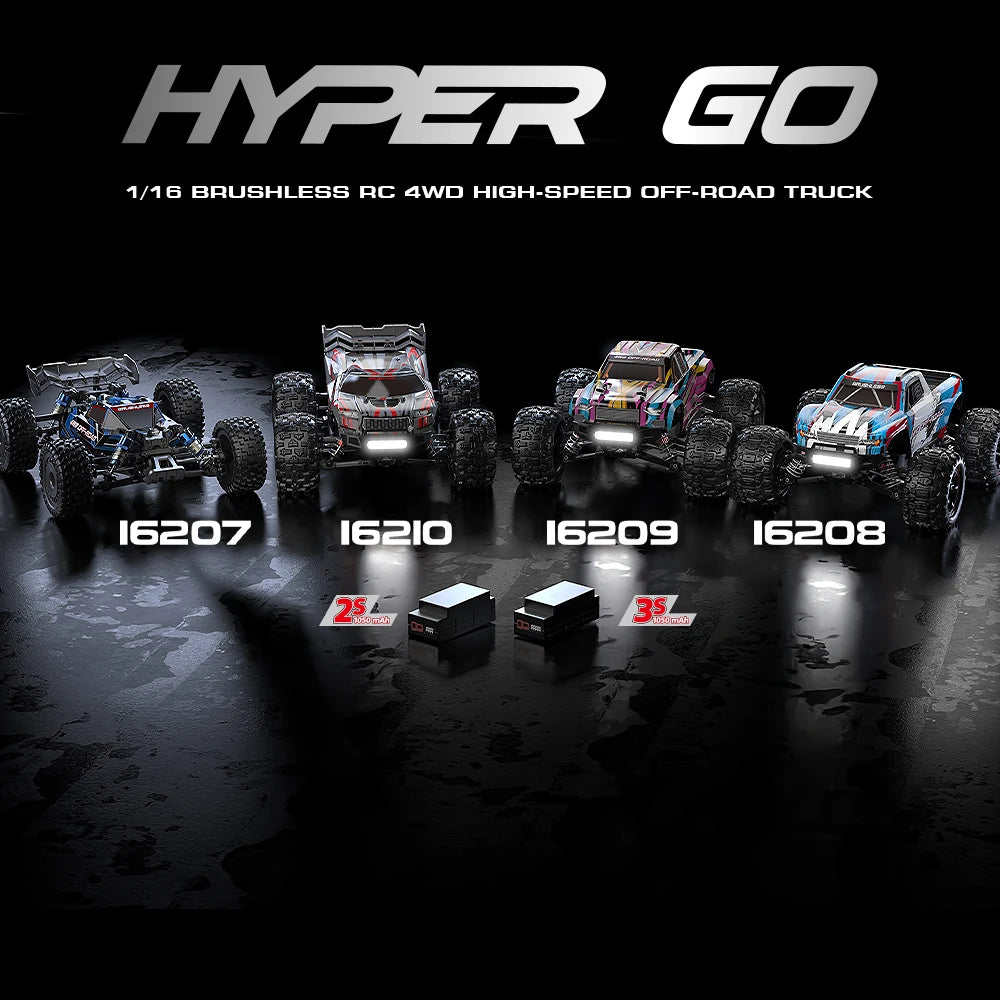 HYPER GO 1/16 RC Car 70KM/H