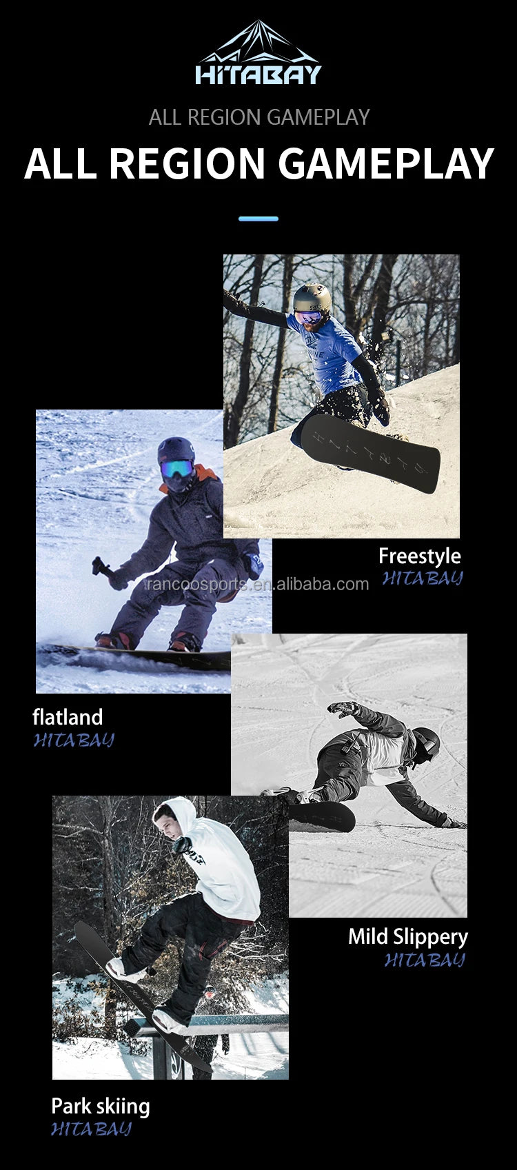 Custom All-Purpose Snowboard – High Quality