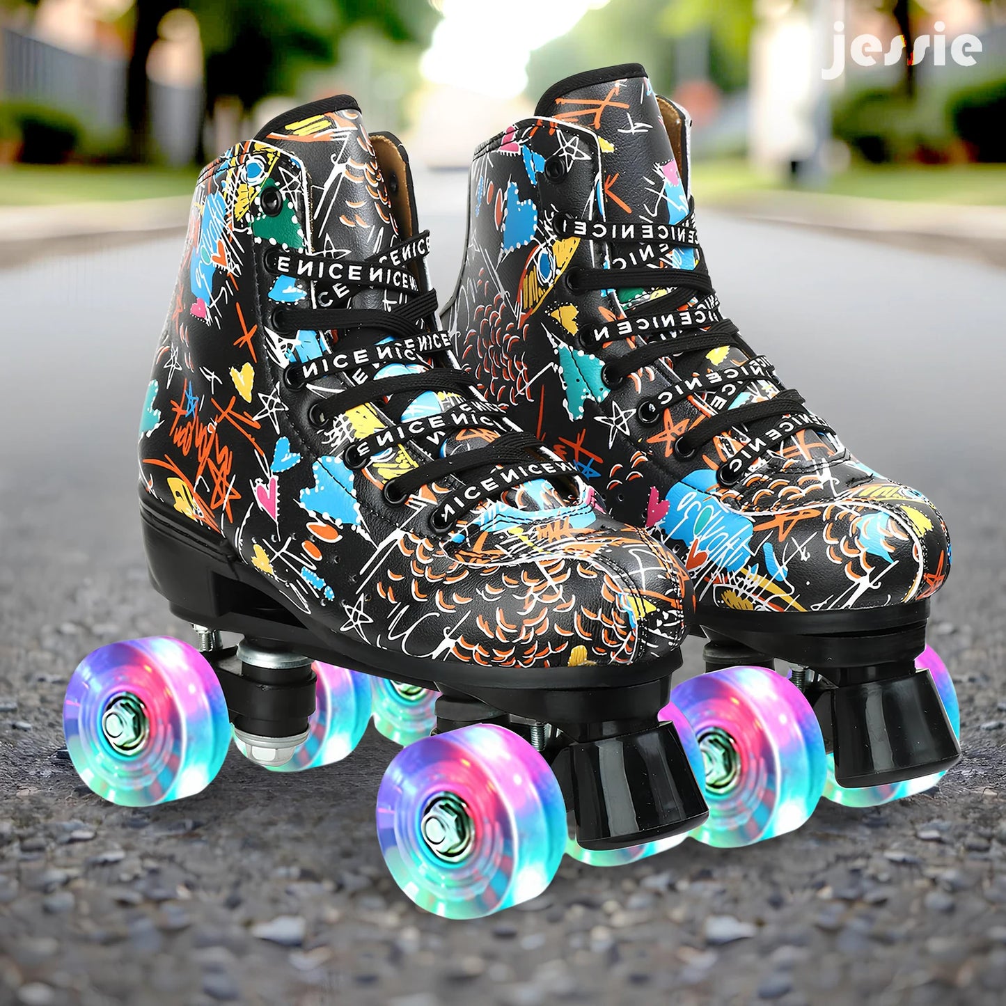 Graffiti  Flash Roller Skates