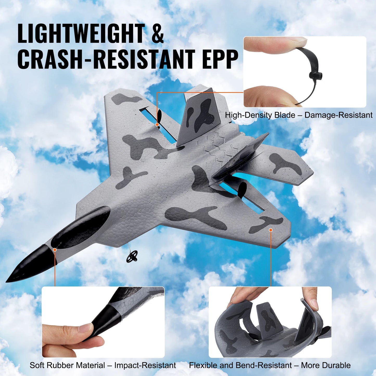 Vevor F-22 RC Plane