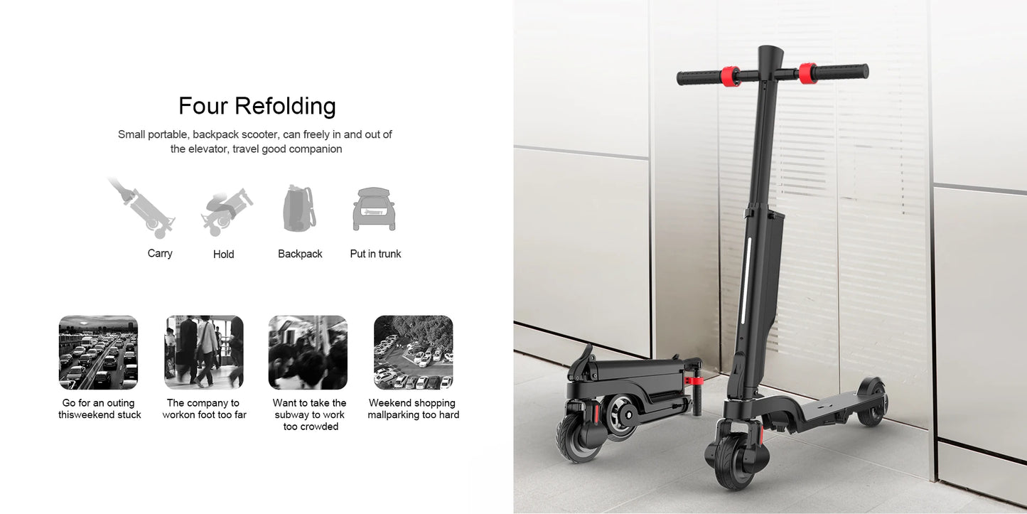 HX X6 Foldable Electric Scooter