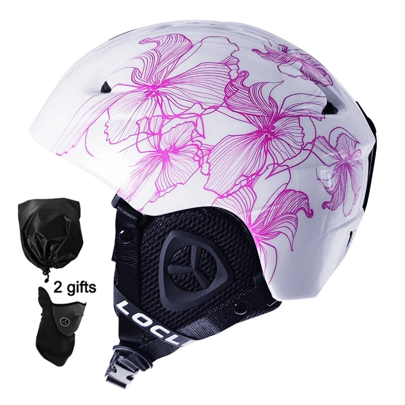 LOCLE Molded Ski Helmet