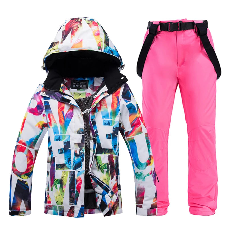 Women's Snowboard Suit – Windproof & Warm